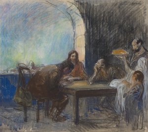 La cena di Emmaus da Jean-Louis Forain