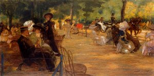 Un elegante incontro al Bois de Boulogne