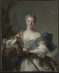 Ritratto di una Donna come Diana da Jean-Marc Nattier