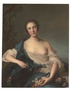 Ritratto di una donna come Flora