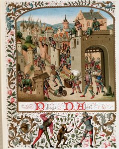 Sacco di Aalst (Belgio Fiammingo), Medioevo da Jean (after) Froissart