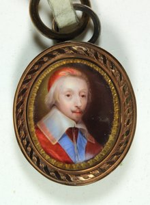 Armand-Jean Du Plessis, Cardinale, Duca di Richelieu da Jean (school of) Petitot