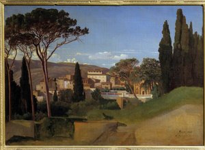 Veduta di una villa romana 1844 Parigi, Museo d