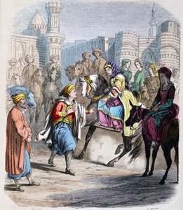 Emina Nosratli attende il ritorno del figlio vittorioso Ibrahim Pacha (1789-1848) al Cairo dopo la campagna araba del 1818
