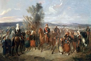 Napoleone III in Algeria da Jean Adolphe Beauce