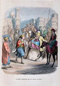 La madre di Ibrahim Pasha entra al Cairo, 1847