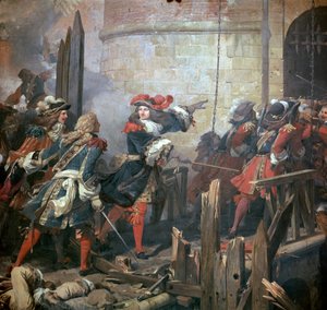 Luigi XIV guida l