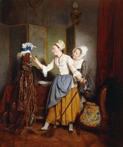 Vestizione di un manichino da Jean Alphonse Roehn