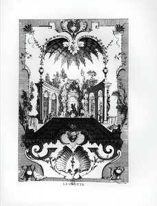 La Grotta, inciso da Gabriel Huquier (1695-1722)