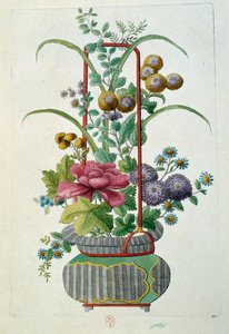 Vaso di fiori da Jean Antoine Fraisse