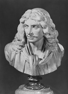 Busto di Jean-Baptiste Poquelin, noto come Molière, 1781 da Jean Antoine Houdon