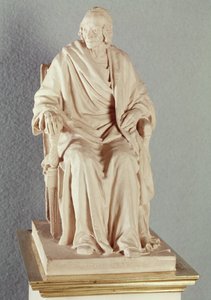 Francois Marie Arouet Voltaire (1694-1778) 1778 da Jean Antoine Houdon