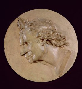 Medaglione raffigurante Joseph (1740-1810) ed Etienne Montgolfier (1745-99) da Jean Antoine Houdon