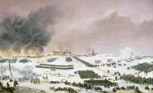 Campagna di Prussia e Polonia (1806-1807) - Battaglia di Eylau, attacco del cimitero 7 febbraio 1807 (Museo della Storia di Francia, Castello di Versailles)
