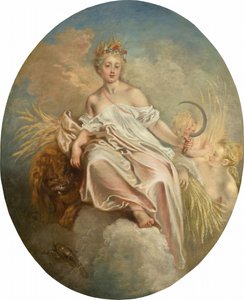 Cerere Estate, c. 1717-1718 da Jean Antoine Watteau
