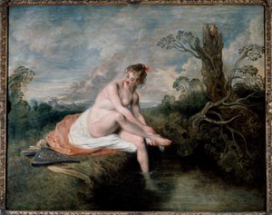 Diana nel bagno