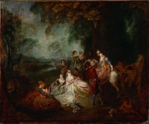 Festa campestre da Jean Antoine Watteau