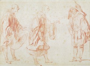 Attori Italiani da Jean Antoine Watteau