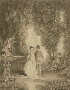 La cascata da Jean Antoine Watteau