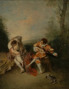La sorpresa da Jean Antoine Watteau
