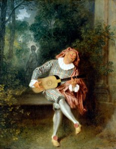 Mezzetin da Jean Antoine Watteau