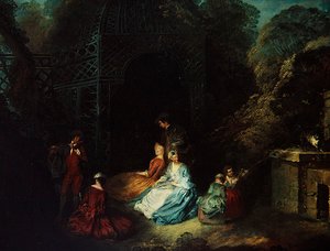 Il Flautista da Jean Antoine Watteau