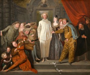 I comici italiani, probabilmente 1720