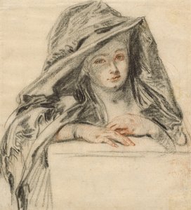Donna in nero, c.1719