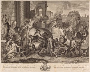 Alessandro entra a Babilonia da Jean Audran