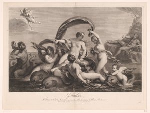 Galatea osservata da Polifemo