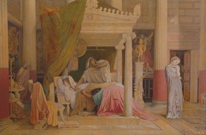 Antioco e Stratonice, 1840 da Jean Auguste Dominique Ingres
