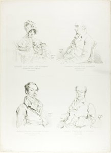 Quattro ritratti di famiglia da Jean Auguste Dominique Ingres