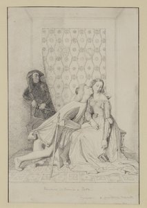 Francesca da Rimini e Paolo da Jean Auguste Dominique Ingres
