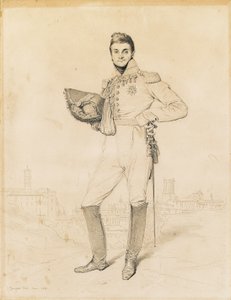Generale Louis-Etienne Dulong de Rosnay da Jean Auguste Dominique Ingres