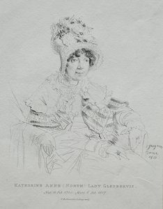 Katherine Anne Lady Glenbervie da Jean Auguste Dominique Ingres