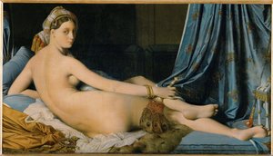 La Grande Odalisca - La Grande Odalisca ... da Jean Auguste Dominique Ingres