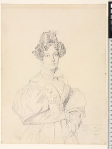 Madame Désiré Raoul-Rochette, 1830 da Jean Auguste Dominique Ingres