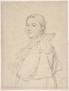 Madame Jean-Auguste-Dominique Ingres, nata Madeleine Chapelle da Jean Auguste Dominique Ingres