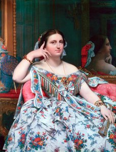 Madame Moitessier da Jean Auguste Dominique Ingres