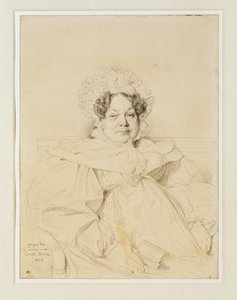 Louis-Francois Bertin ... da Jean Auguste Dominique Ingres