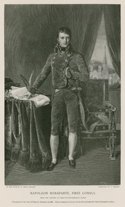 Napoleone Bonaparte, Primo Console da Jean Auguste Dominique Ingres