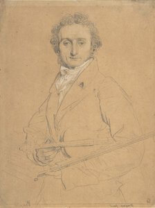Niccolò Paganini da Jean Auguste Dominique Ingres
