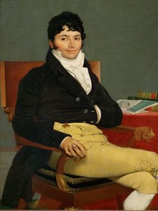 Philibert Riviere, maestro delle petizioni presso il Consiglio del Re ... da Jean Auguste Dominique Ingres