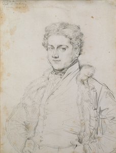 Ritratto di Charles Robert Cockerell da Jean Auguste Dominique Ingres