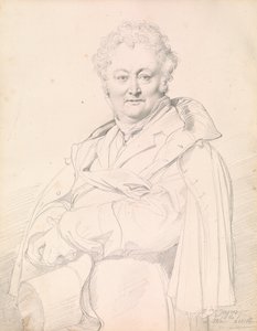 Ritratto di Guillaume Guillon-Lethière da Jean Auguste Dominique Ingres