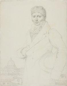 Ritratto di Jean-Louis Robin da Jean Auguste Dominique Ingres