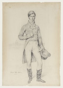 Ritratto di Lord Grantham da Jean Auguste Dominique Ingres