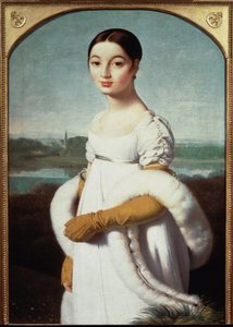 Ritratto di Mademoiselle Caroline Riviere da Jean Auguste Dominique Ingres