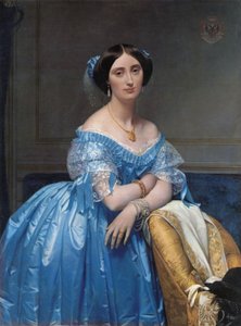 Ritratto della principessa Albert de Broglie da Jean Auguste Dominique Ingres