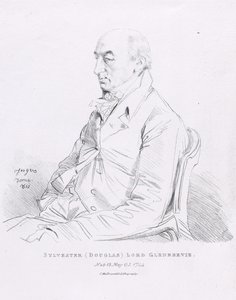 Ritratto di Sylvester (Douglas), Lord Glenbervie da Jean Auguste Dominique Ingres